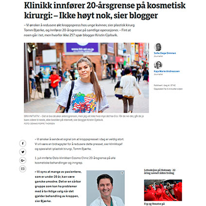 Aldersgrense plastisk kirurgi Aldersgrense plastisk kirurgi